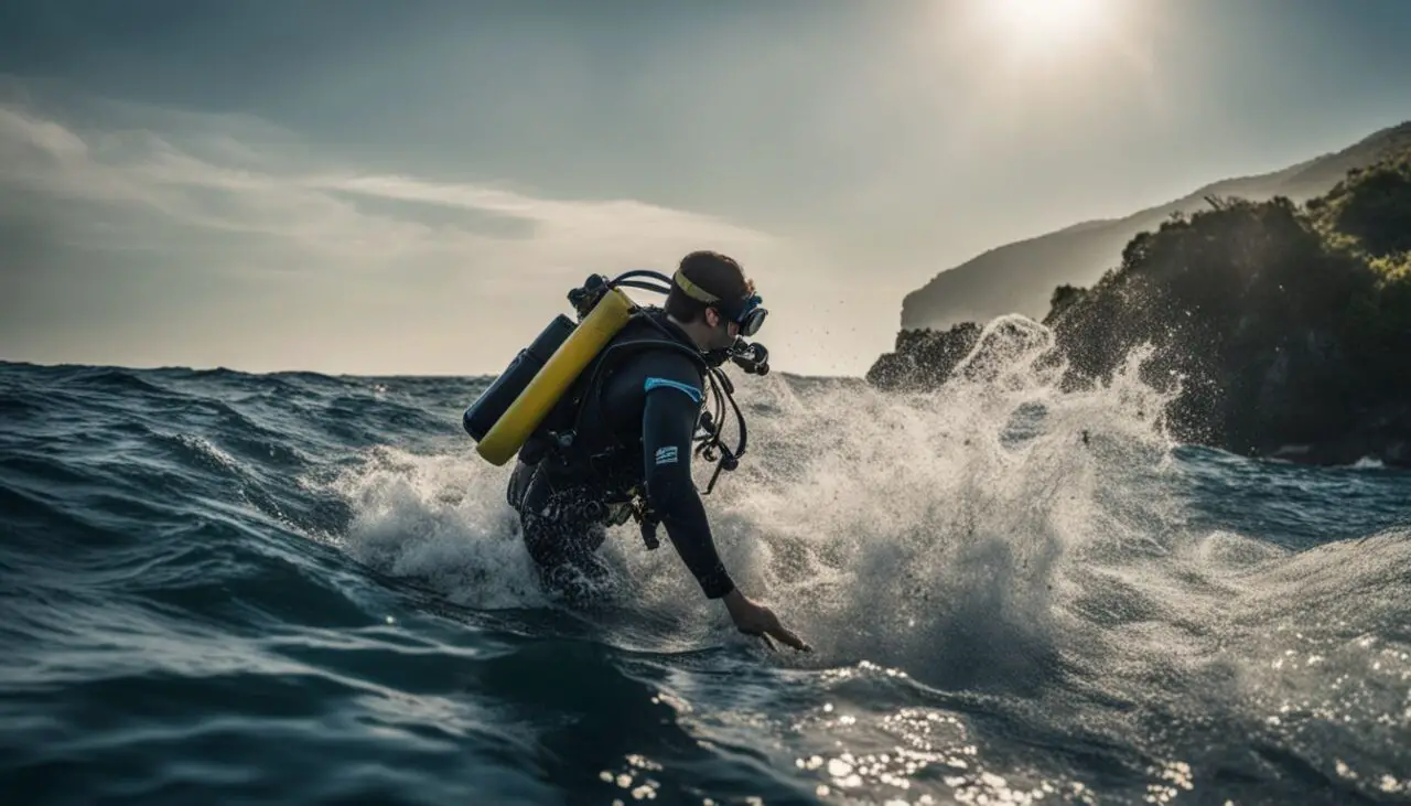 Why Scuba Divers Roll Backwards The Safety and Practicality of the